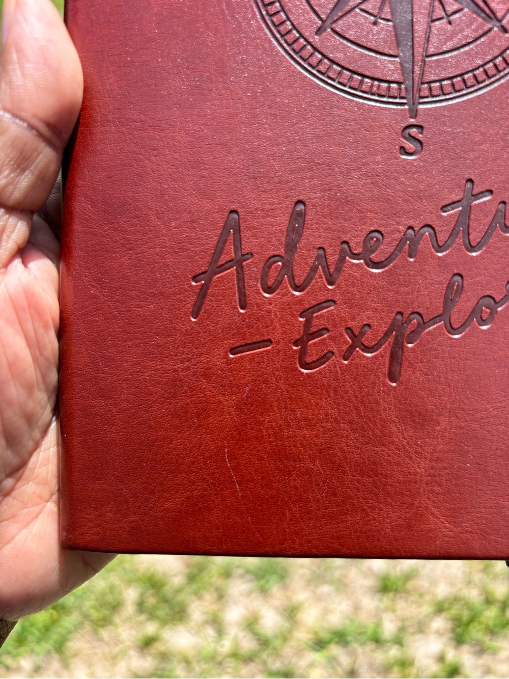 Handcrafted Iridescent Moon & Castle B Stylus & Adventure Explorer Blank Journal - Picture 8 of 8